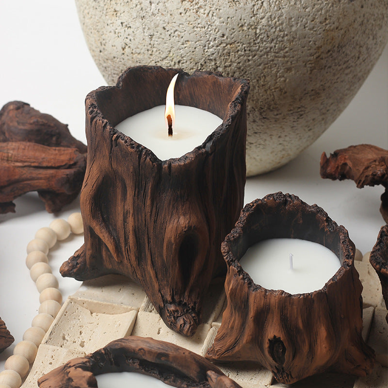 Soulwood Candle Cement Container