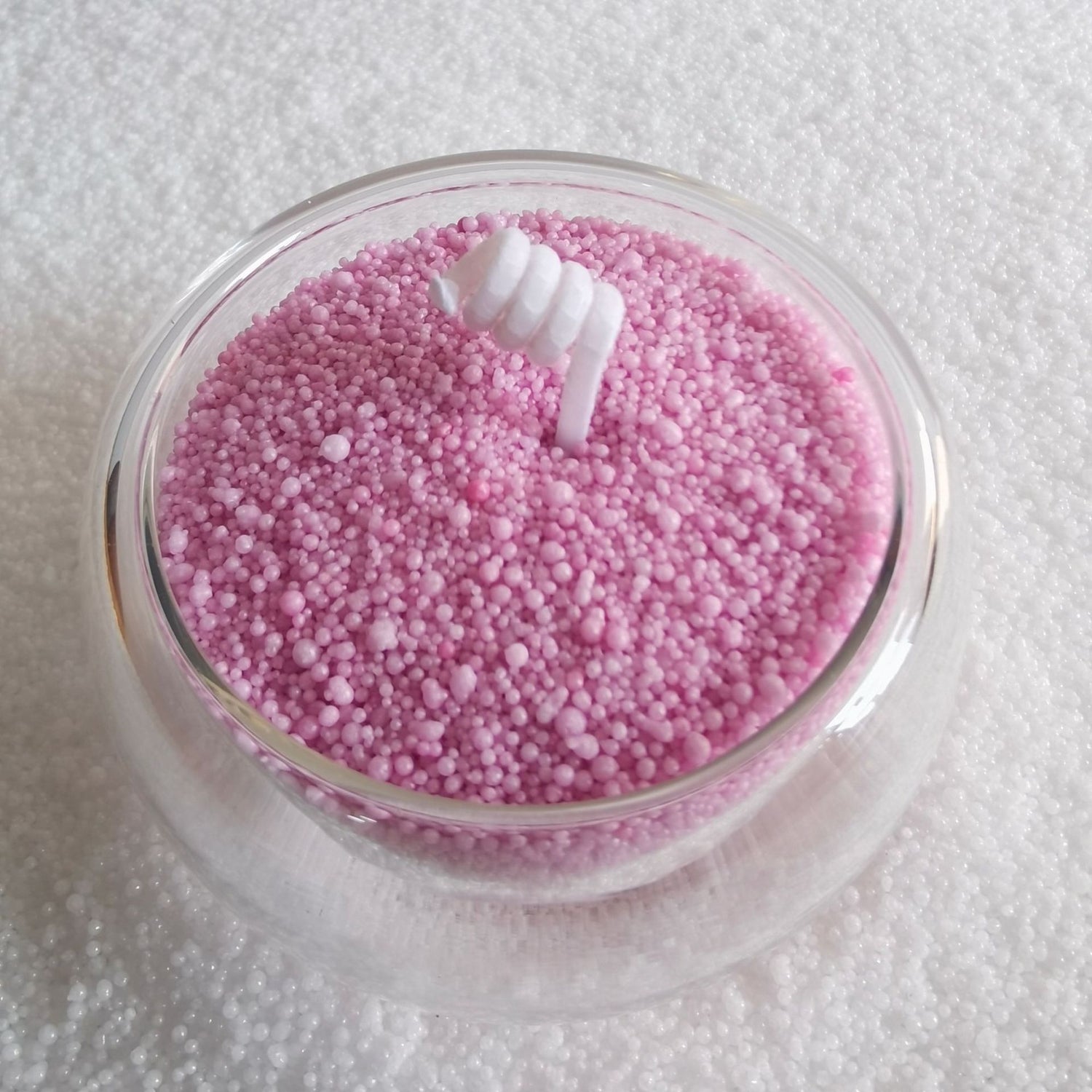 500g Sand Candle Unscented-Colored