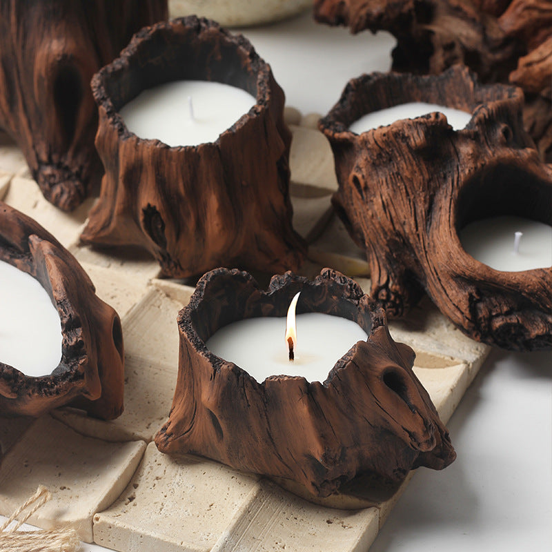 Soulwood Candle Cement Container