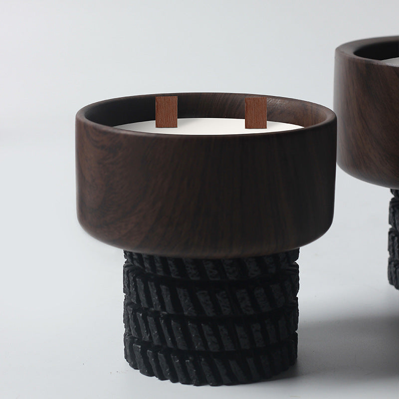 Nordic Stillness Candle Container