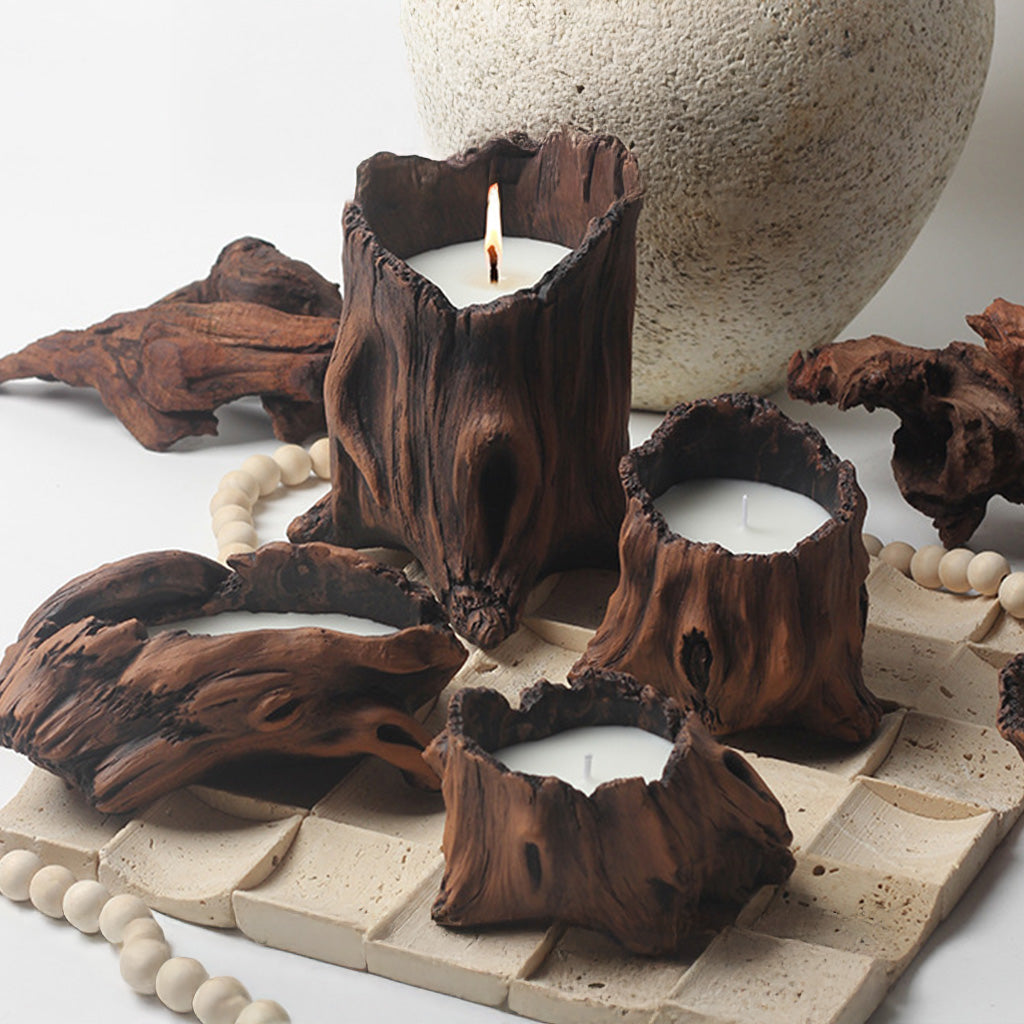Soulwood Candle Cement Container