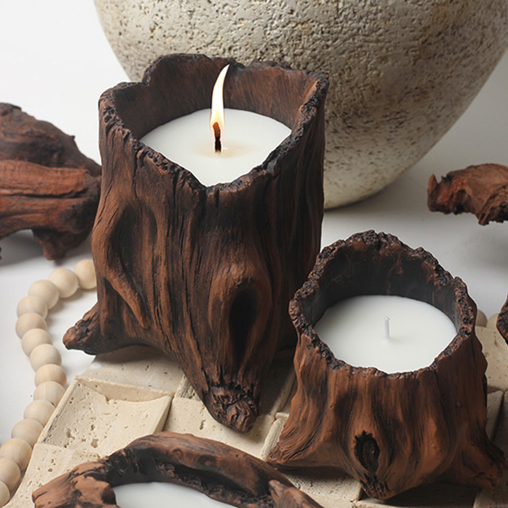 Soulwood Candle Cement Container