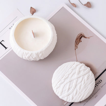 VintageWick &amp; Clay Candle Container